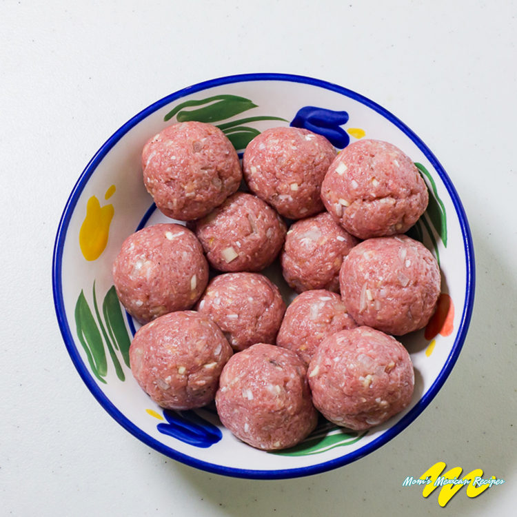 Albondigas Grounded Meatballs