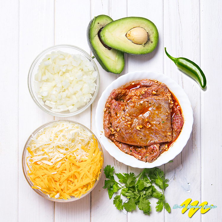 Jalapeno Beef Enchiladas Ingredients