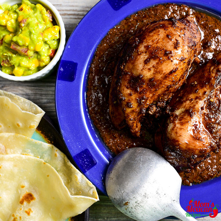 Grilled Chicken Mole Recipe