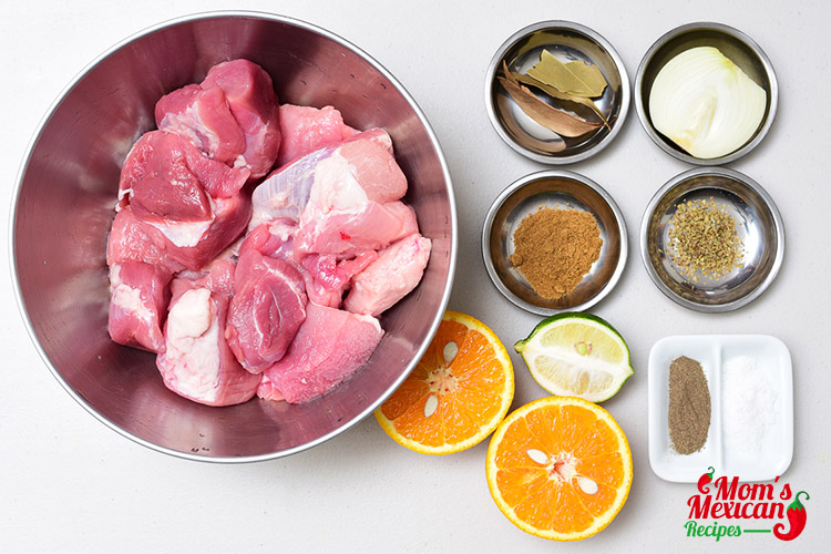Pork Carnitas Ingredients