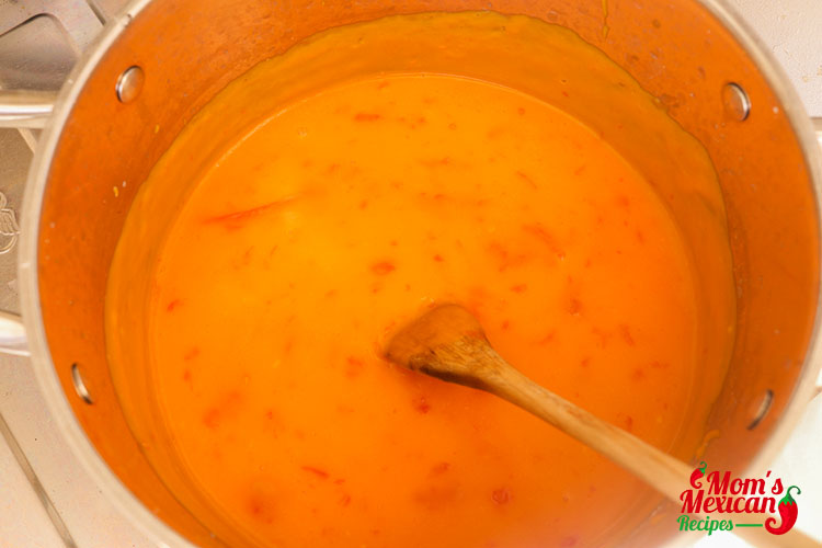 Traditional Yellow Queso Preparation